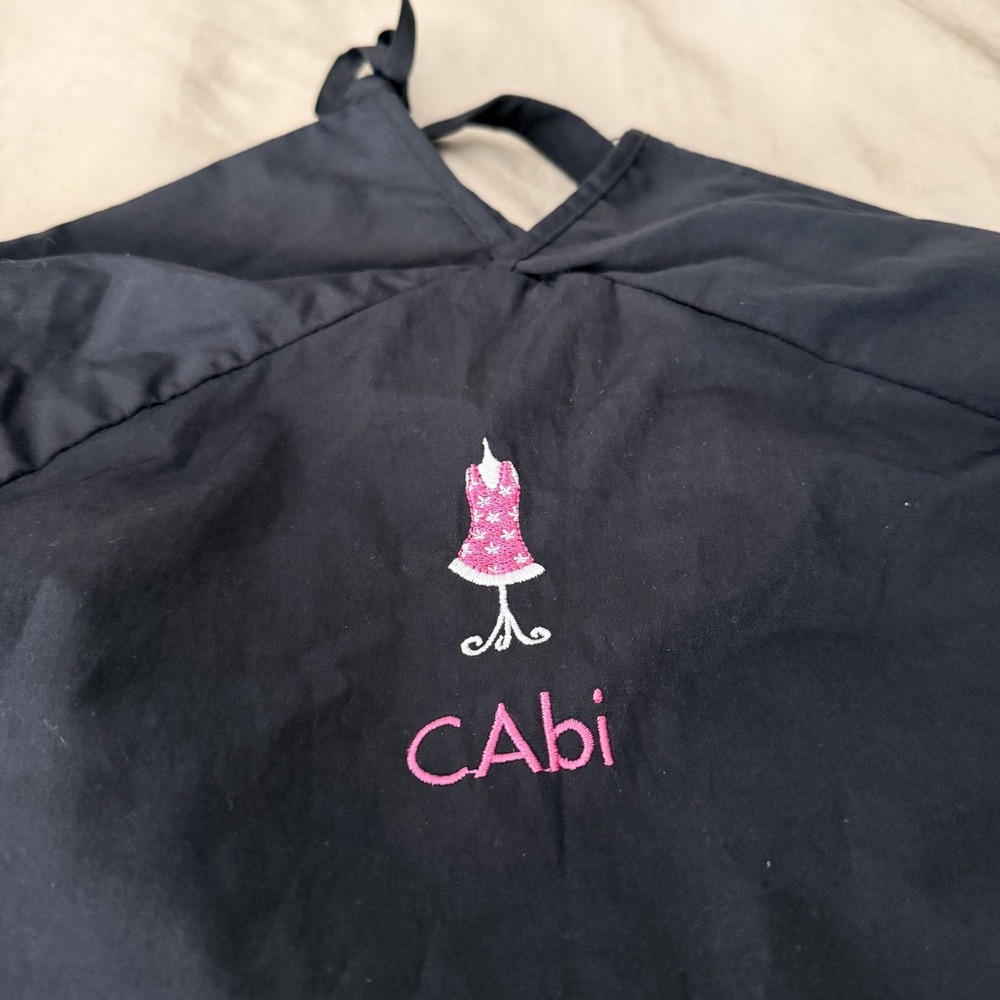 CAbi Black 24" x 44" Garment Bag Zippered Suit Cover Travel Lightweight Washable